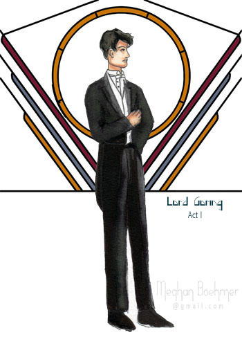 Lord Goring, Act 1