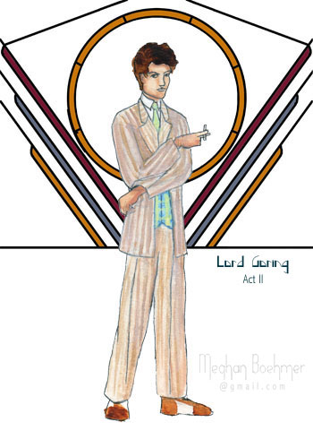 Lord Goring, Act 2
