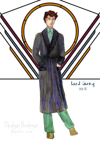 Lord Goring, Act 3