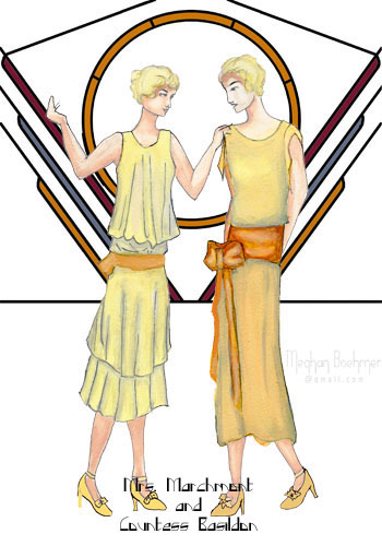 Mrs. Marchmont and Countess Basildon, Act 1