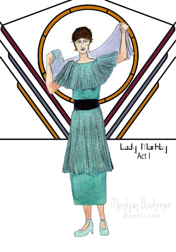 Lady Markby, Act 1