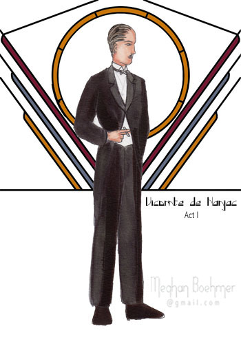 Vicomte de Nanjac, Act 1